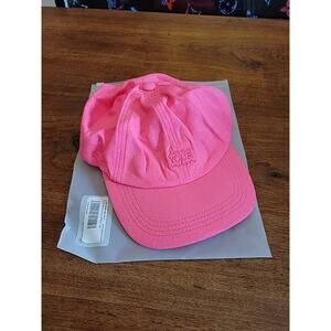 Love Your Melon Coral Pink Hat Baseball Cap Embroidered Graphics Adjustable NWT